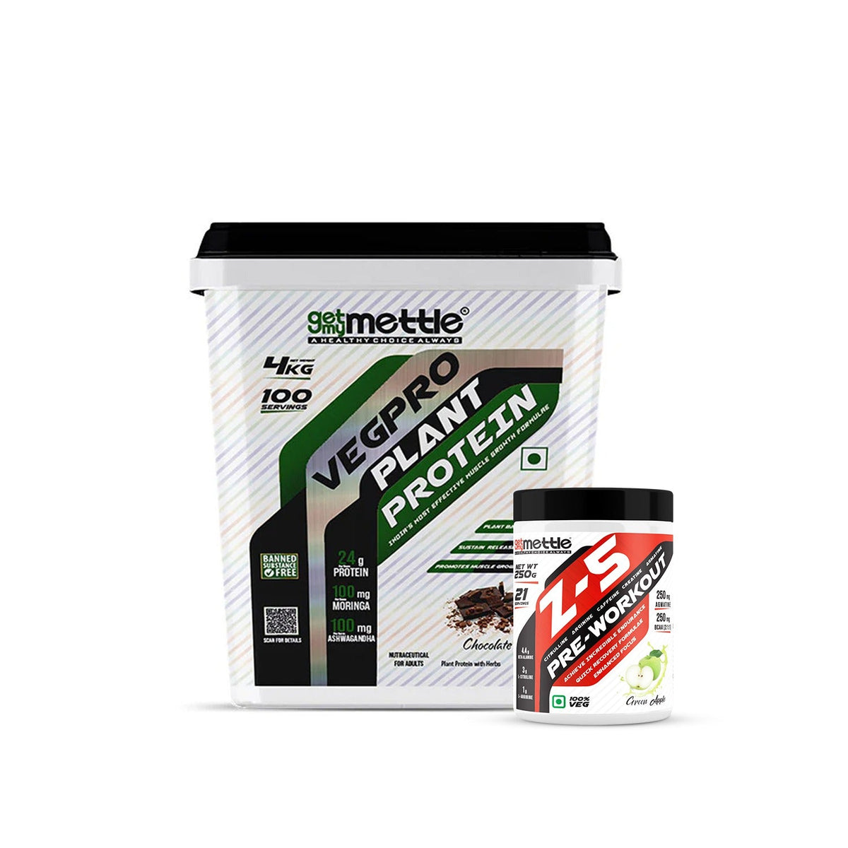Veg pro 4kg + 250g pre workout
