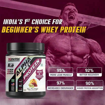 GetmyMettle Alpha Whey Protein 1Lb