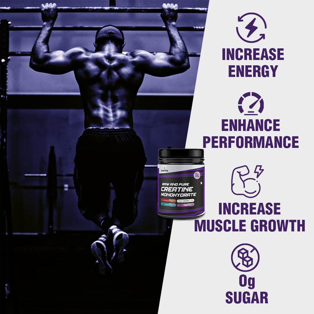 GetmyMettle Raw and Pure Creatine Monohydrate