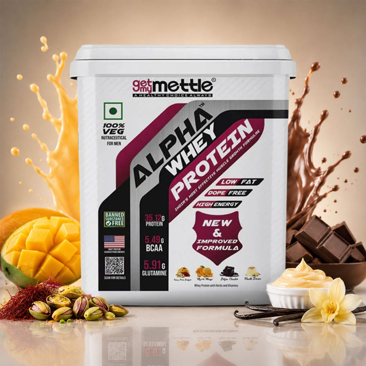GetmyMettle Alpha Whey Protein