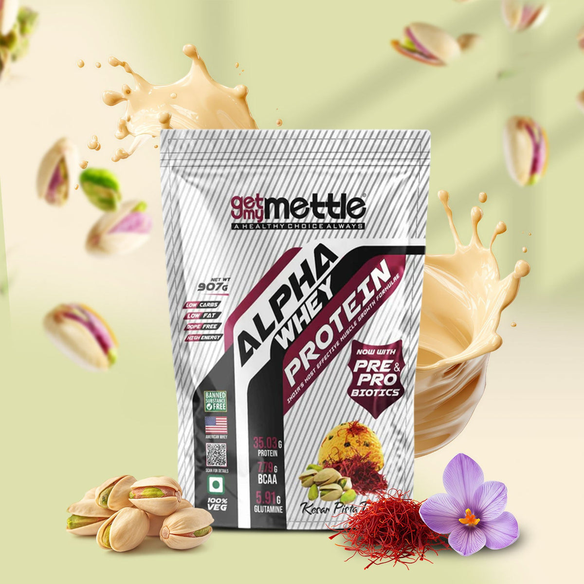 GetmyMettle Alpha Whey Protein