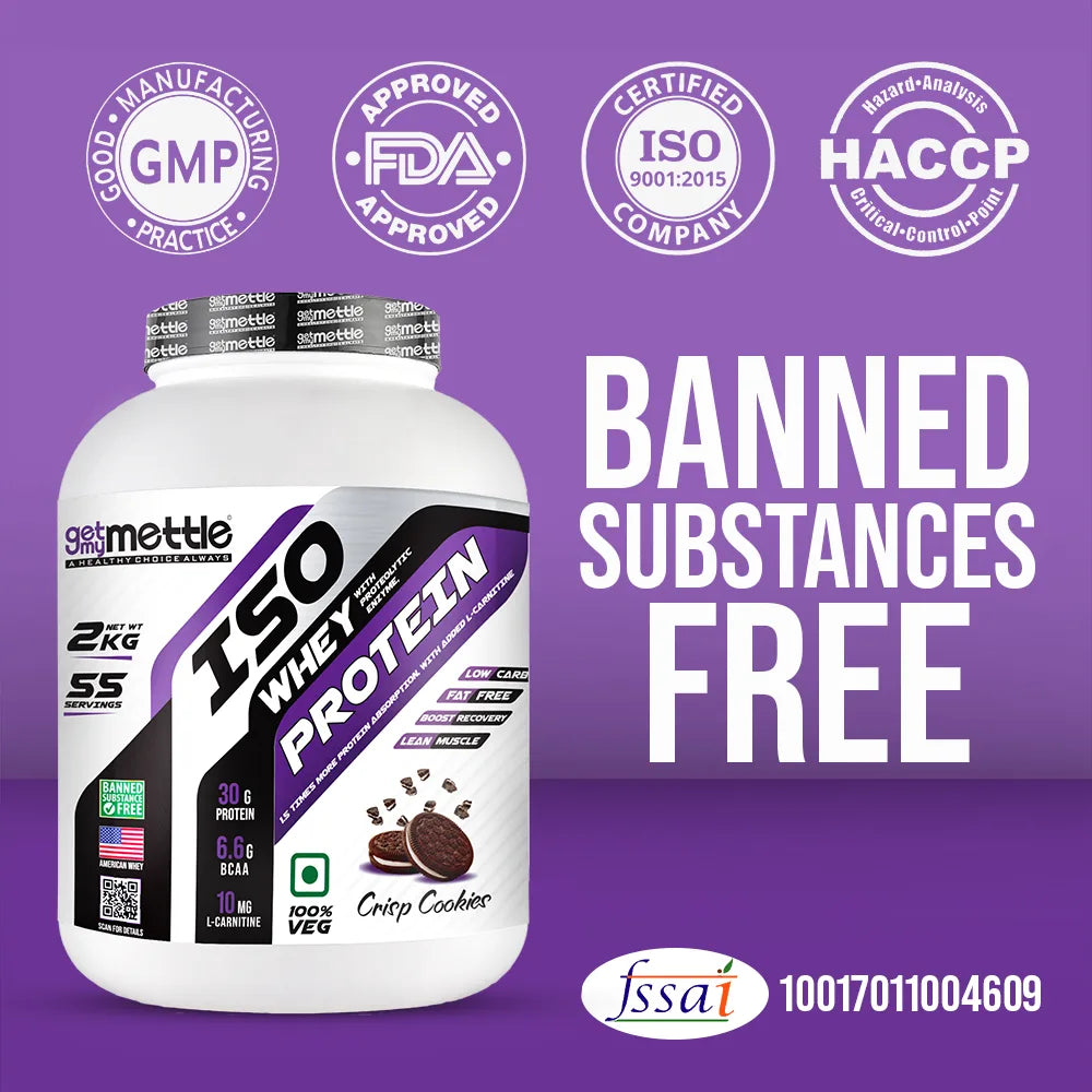 GetmyMettle ISO Whey Protein