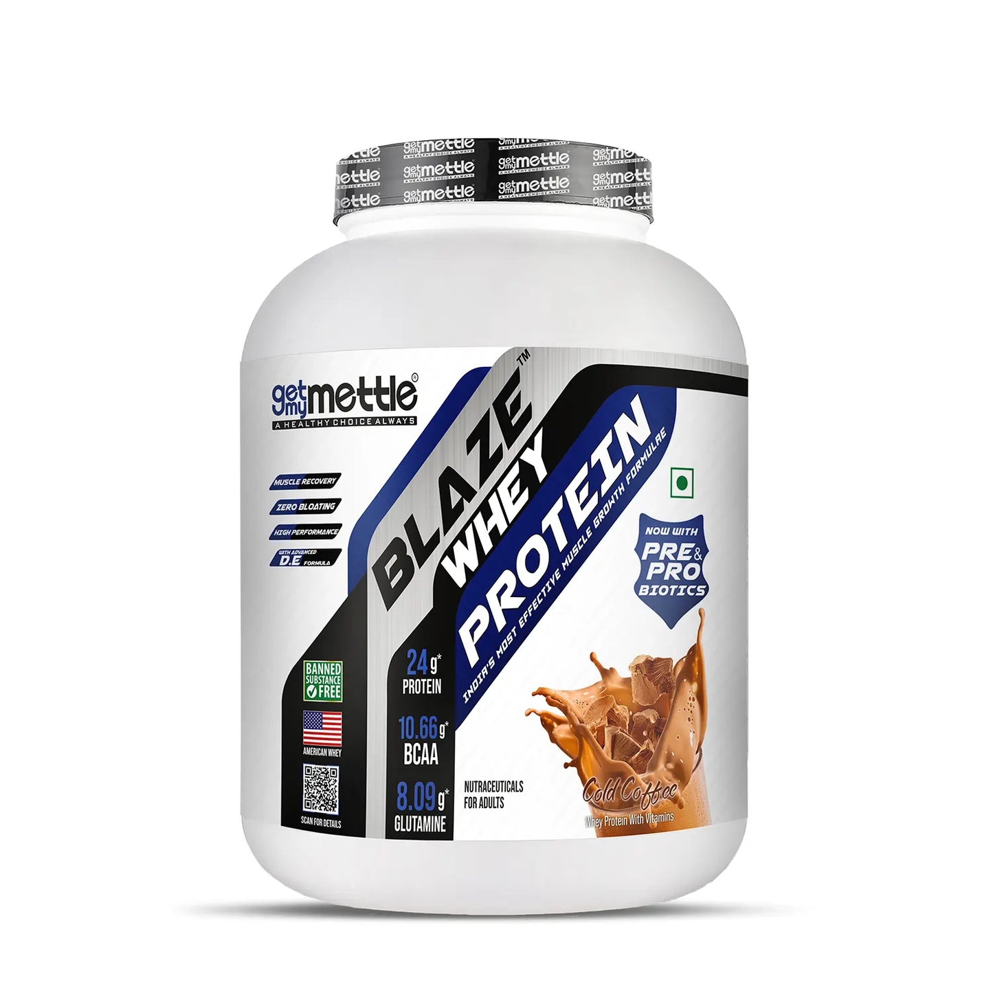 GetmyMettle Blaze Whey Protein