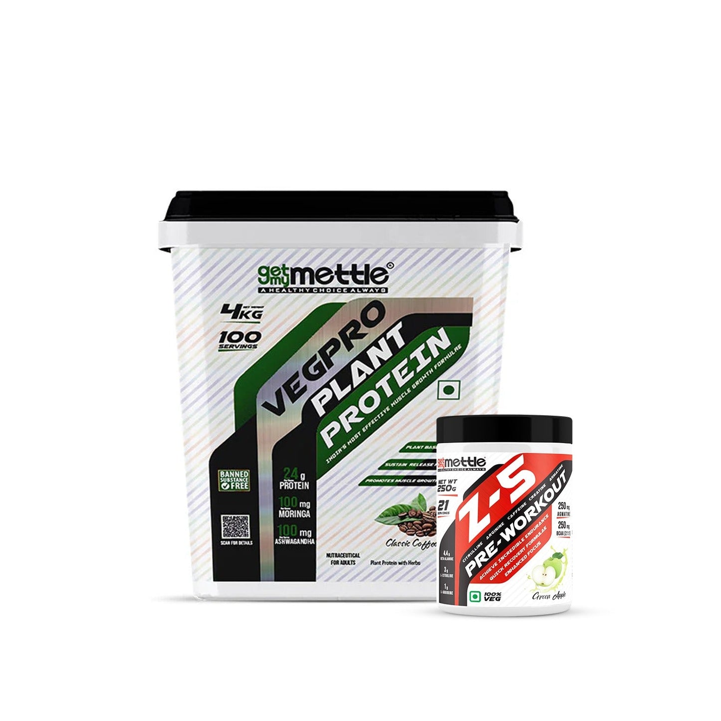 Veg pro 4kg + 250g pre workout