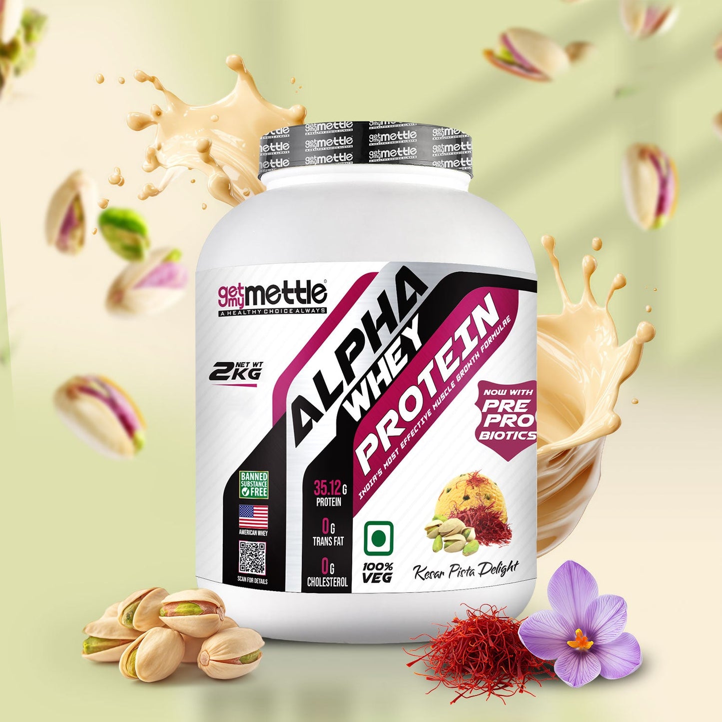 GetmyMettle Alpha Whey Protein
