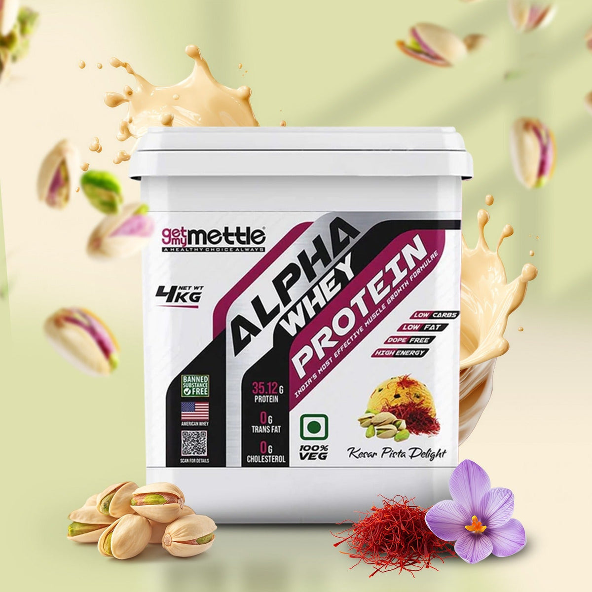 Getmy Mettle Alpha Whey Protein
