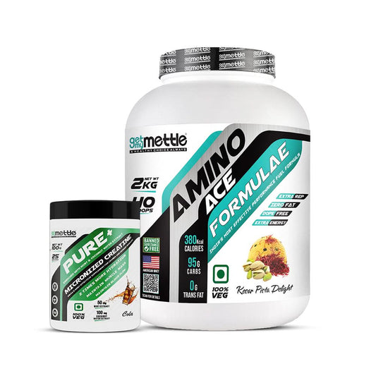 Amino ace 2kg + creatine 100gm (cola)