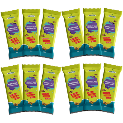 GetmyMettle Banana Walnut Energy Bars