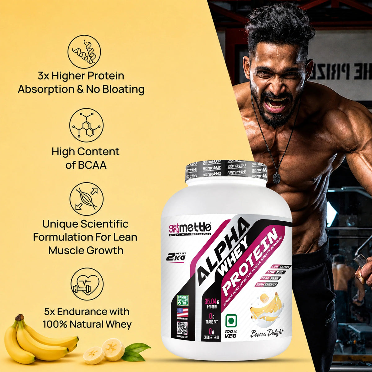 GetmyMettle Alpha Whey Protein