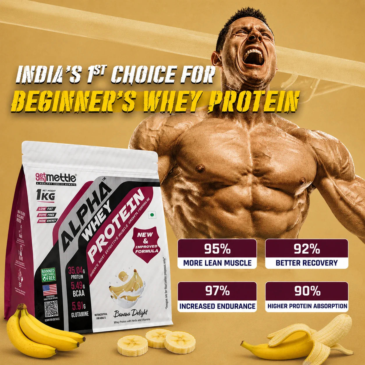GetmyMettle Alpha Whey Protein