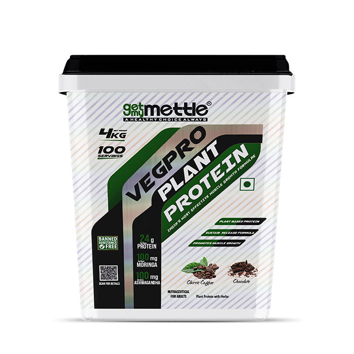 GetmyMettle Veg Pro | Plant Protein 24g