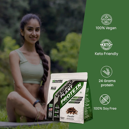 GetmyMettle Veg Pro | Plant Protein 24g