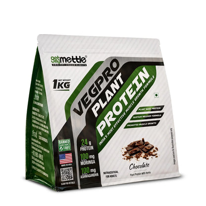 GetmyMettle Veg Pro | Plant Protein 24g