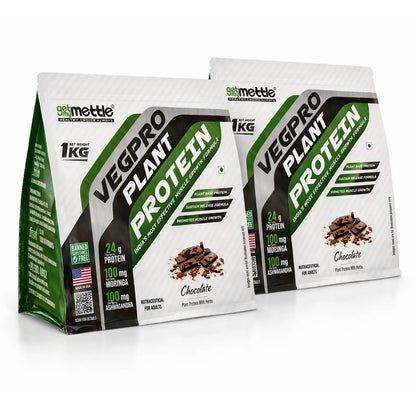 GetmyMettle Veg Pro | Plant Protein 24g