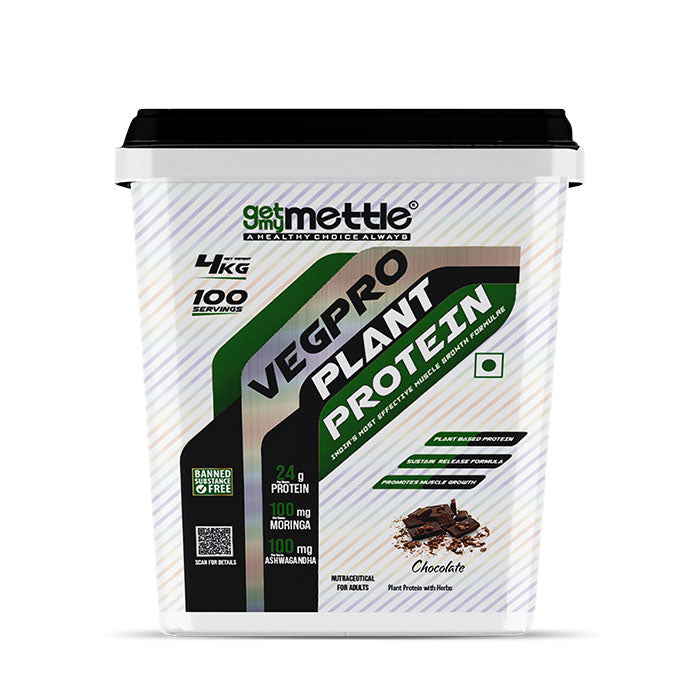 GetmyMettle Veg Pro | Plant Protein 24g