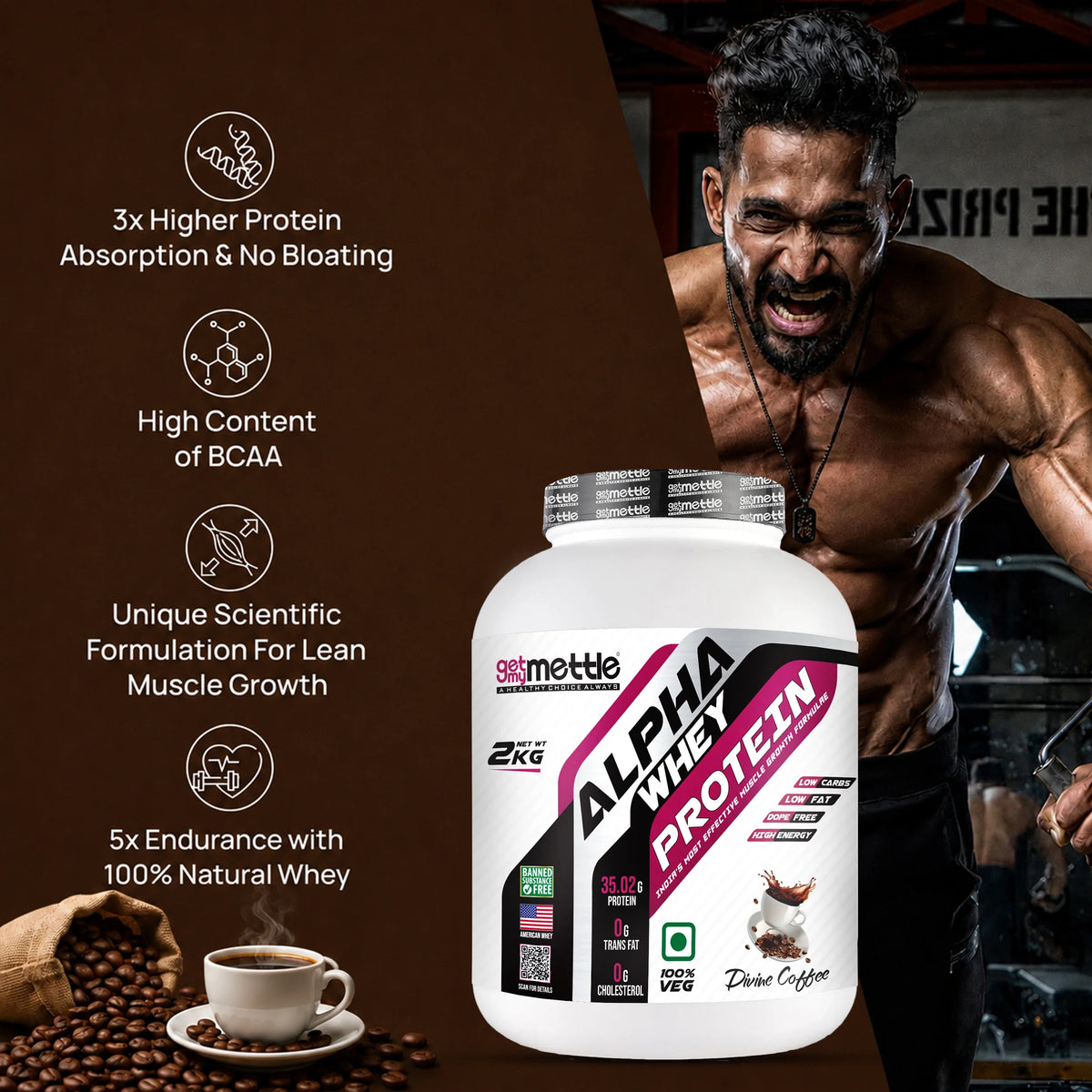 GetmyMettle Alpha Whey Protein