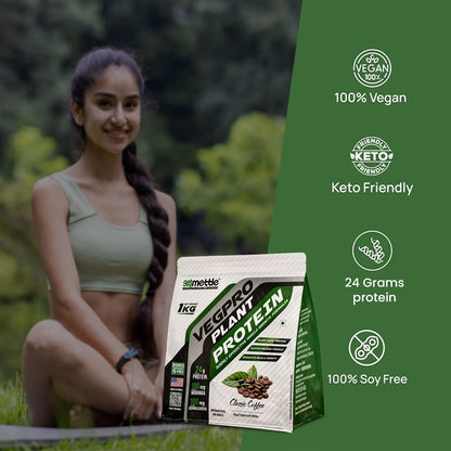 GetmyMettle Veg Pro | Plant Protein 24g