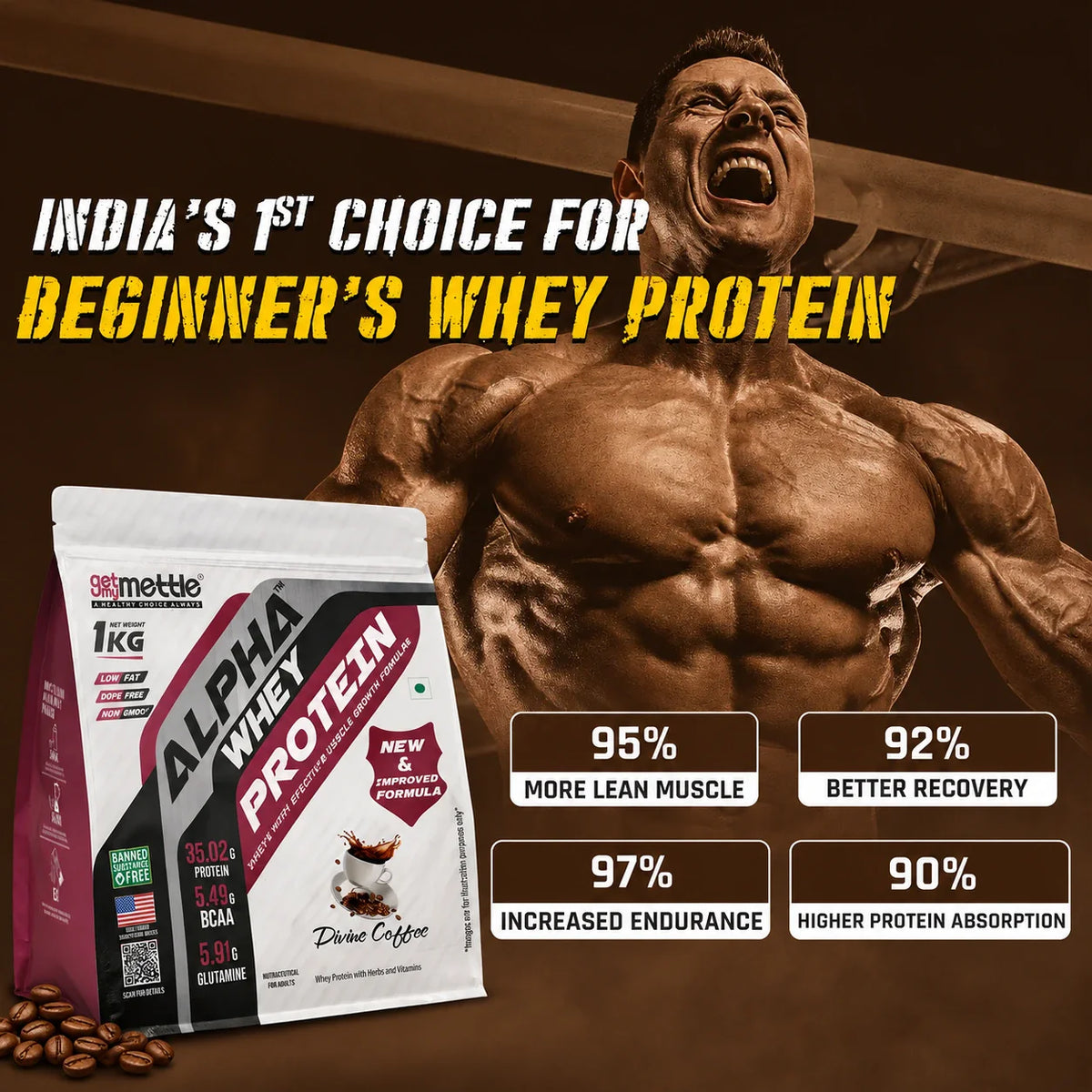 GetmyMettle Alpha Whey Protein
