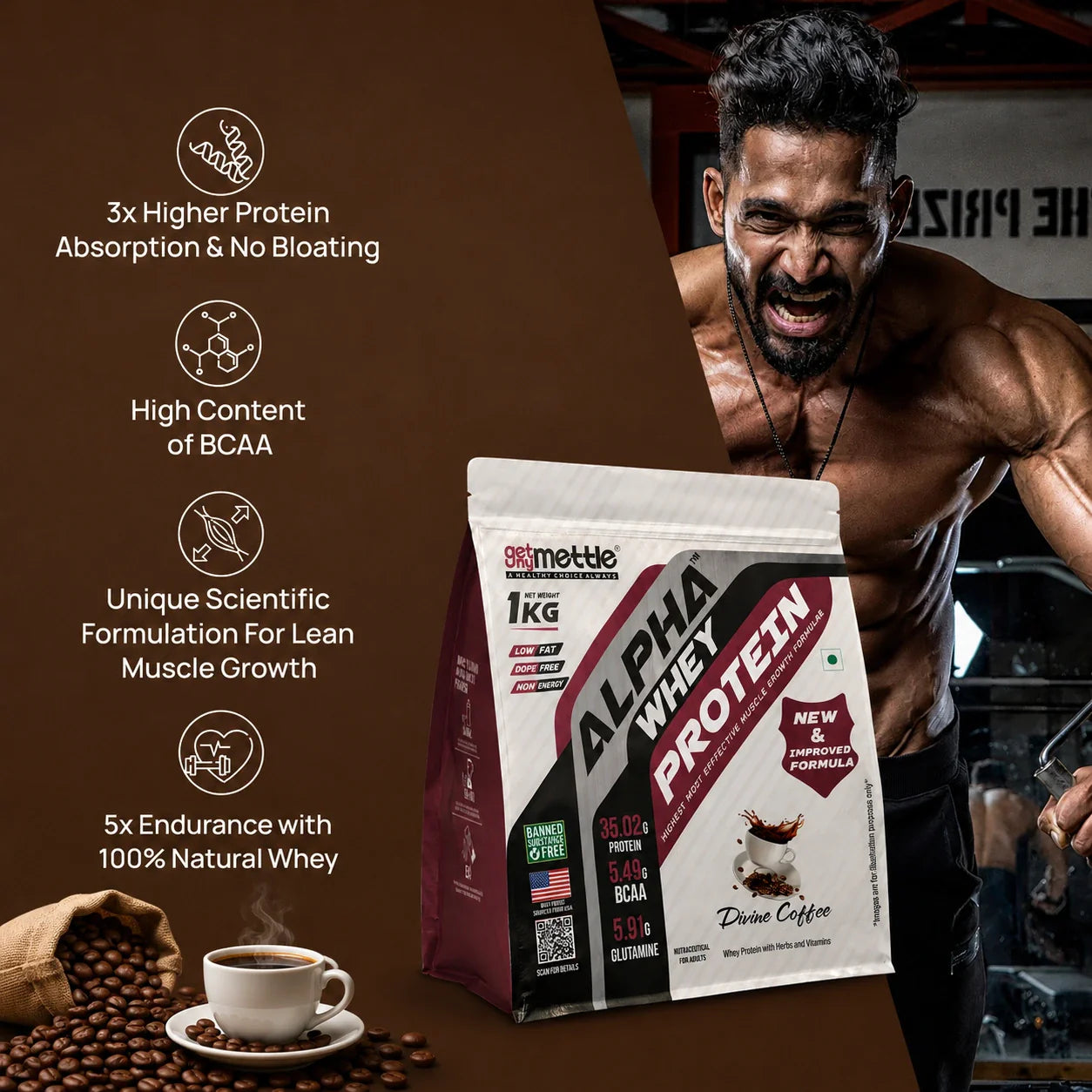 GetmyMettle Alpha Whey Protein