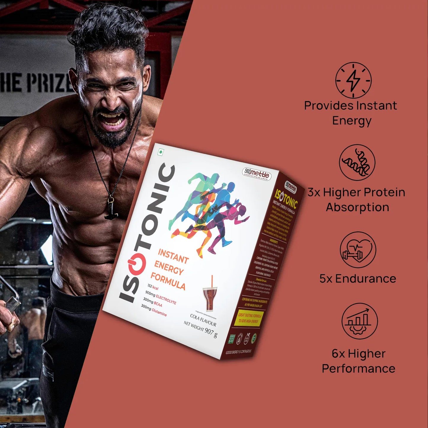 GetmyMettle Isotonic Instant Energy Formula
