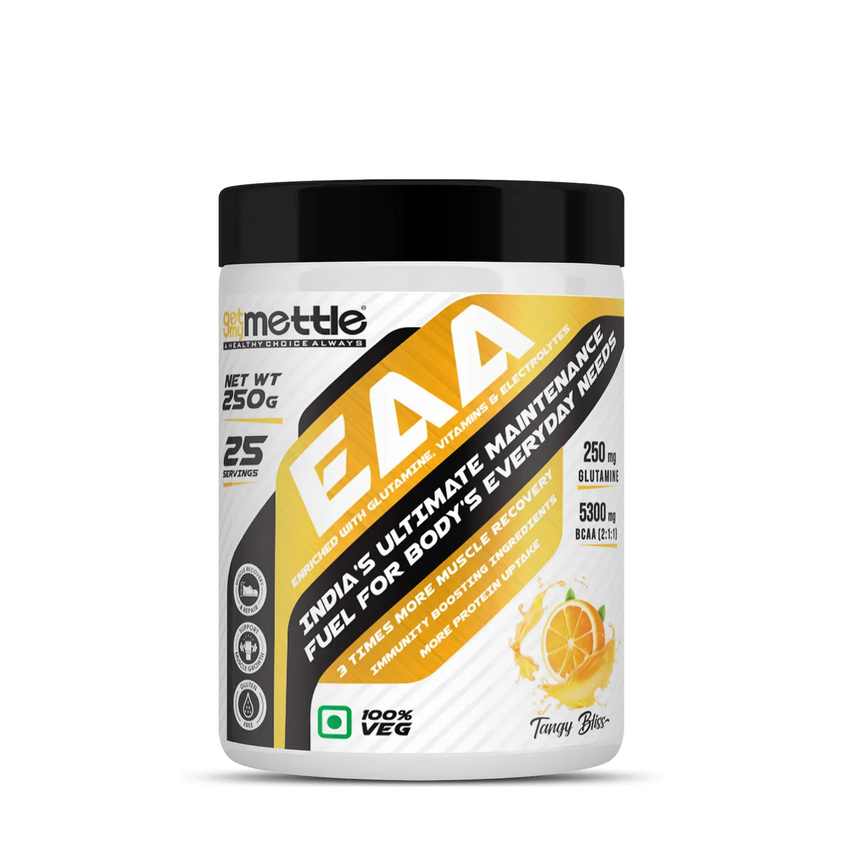 GetmyMettle EAA: Ultimate Maintenance Fuel Enriched with Glutamine, Vitamins, and Electrolytes