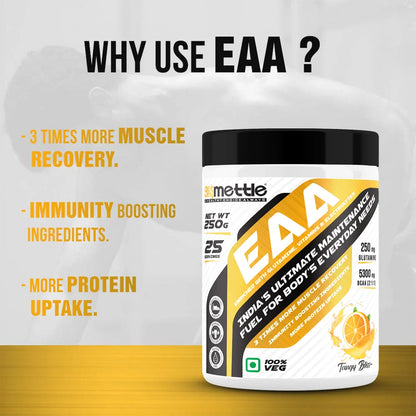 GetmyMettle EAA: Ultimate Maintenance Fuel Enriched with Glutamine, Vitamins, and Electrolytes