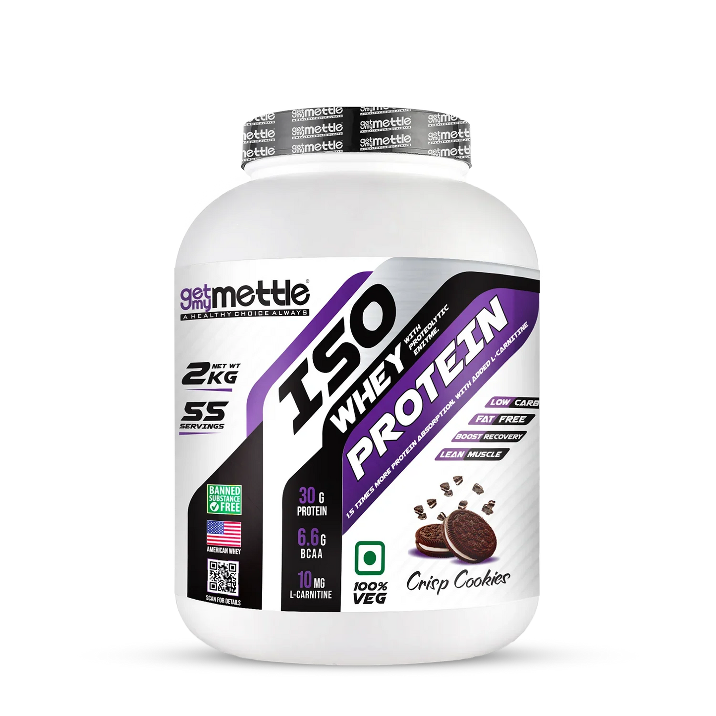 GetmyMettle ISO Whey Protein