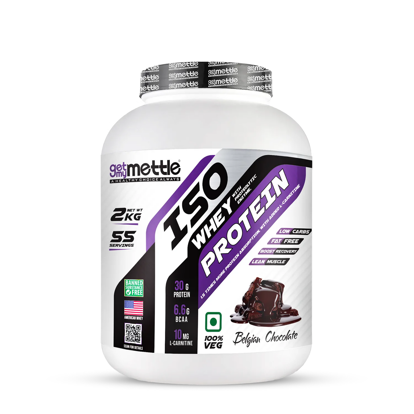 GetmyMettle ISO Whey Protein
