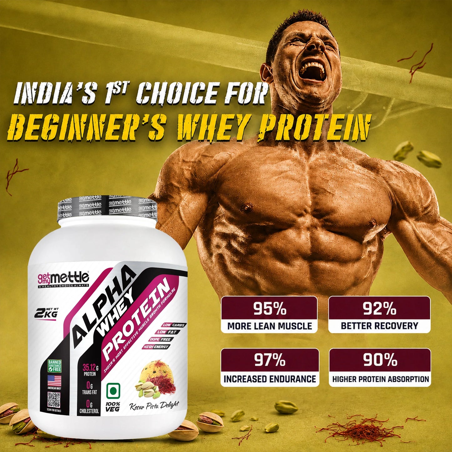 GetmyMettle Alpha Whey Protein