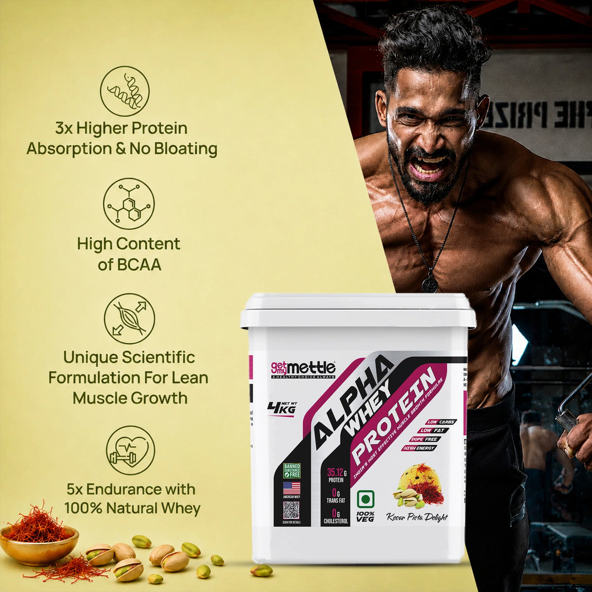 GetmyMettle Alpha Whey Protein