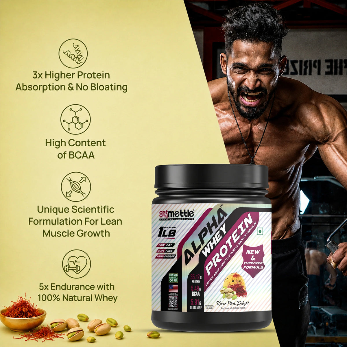 GetmyMettle Alpha Whey Protein