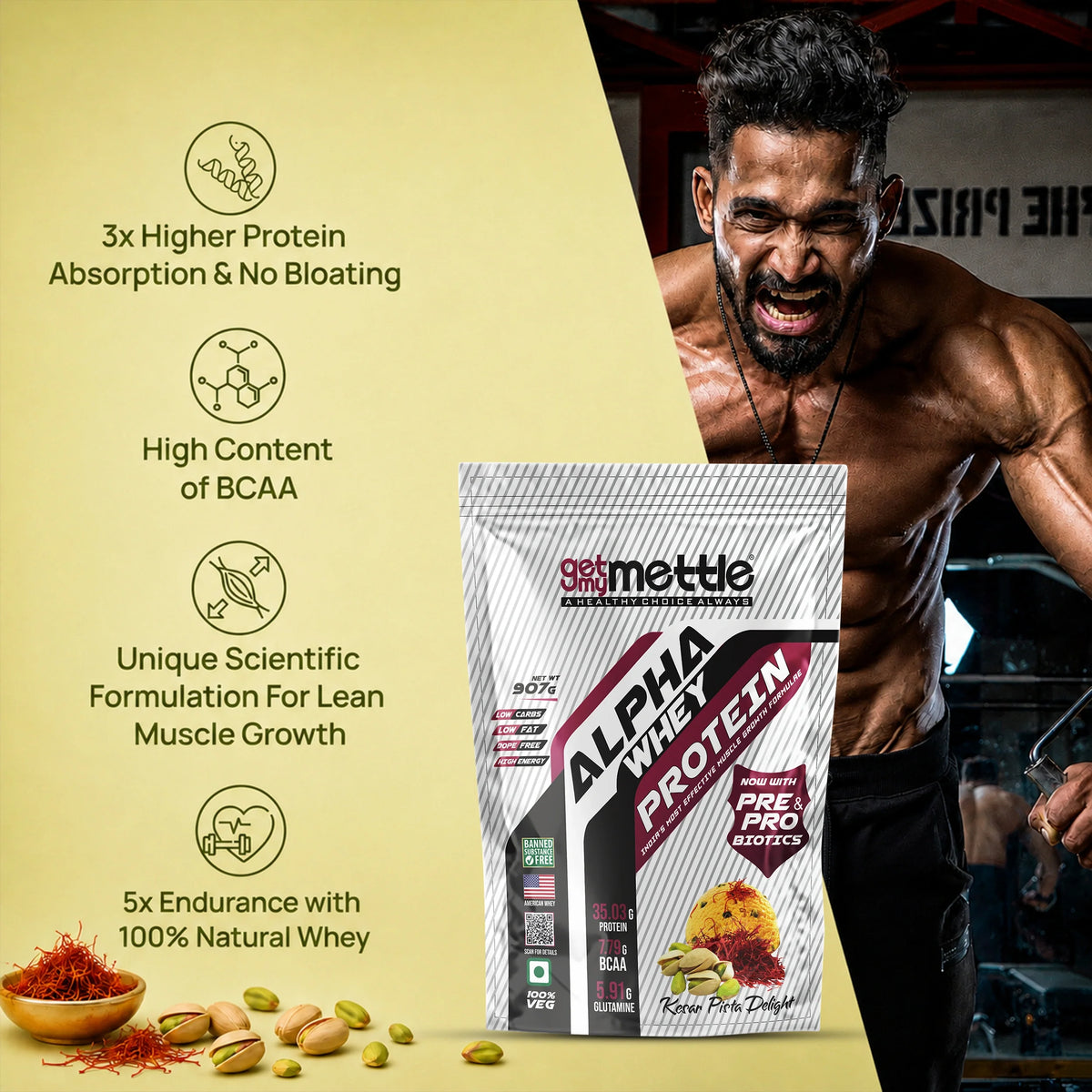 GetmyMettle Alpha Whey Protein