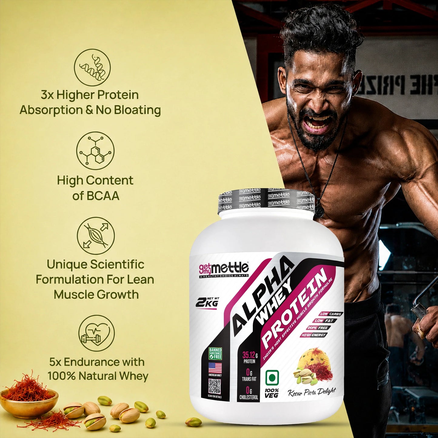 GetmyMettle Alpha Whey Protein