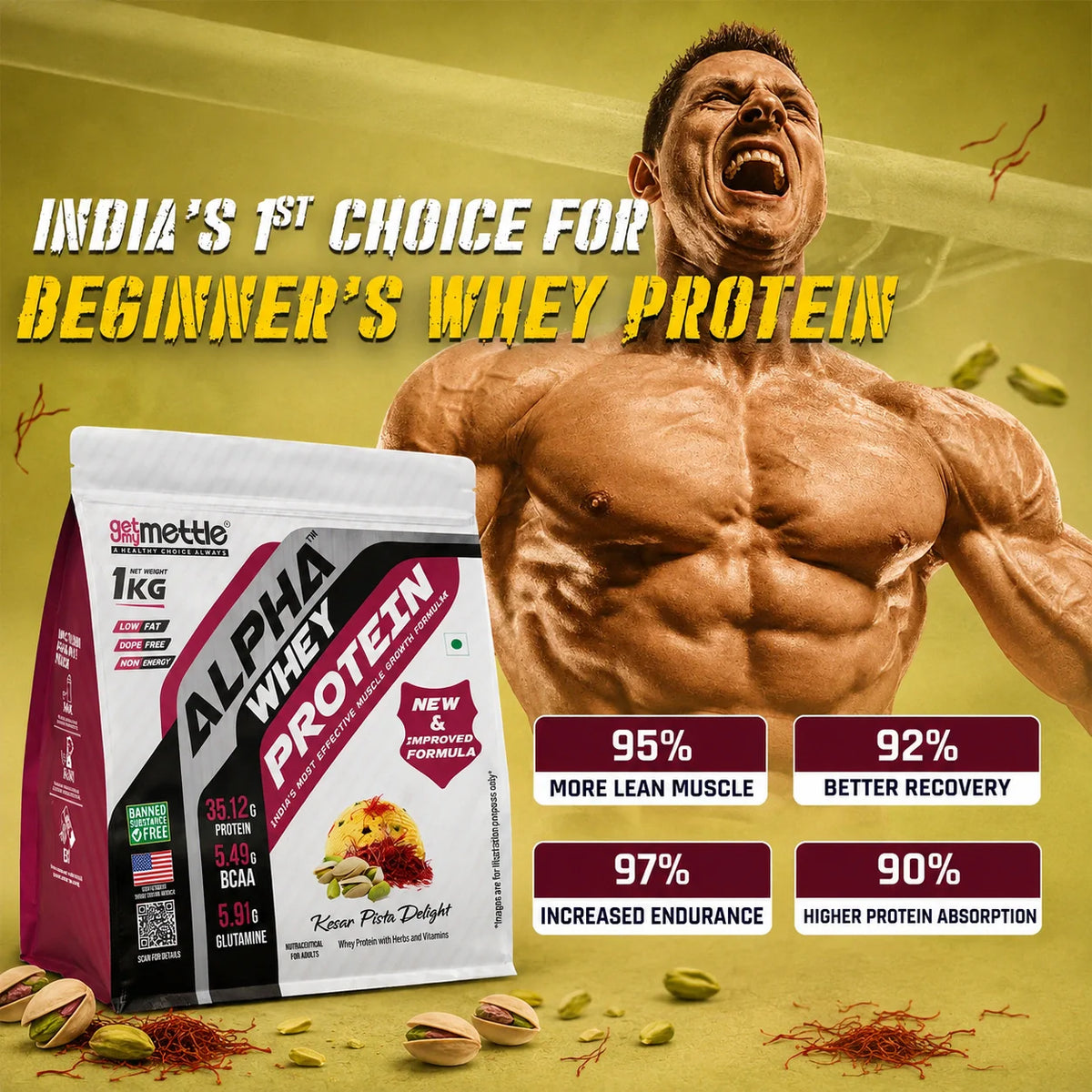 GetmyMettle Alpha Whey Protein