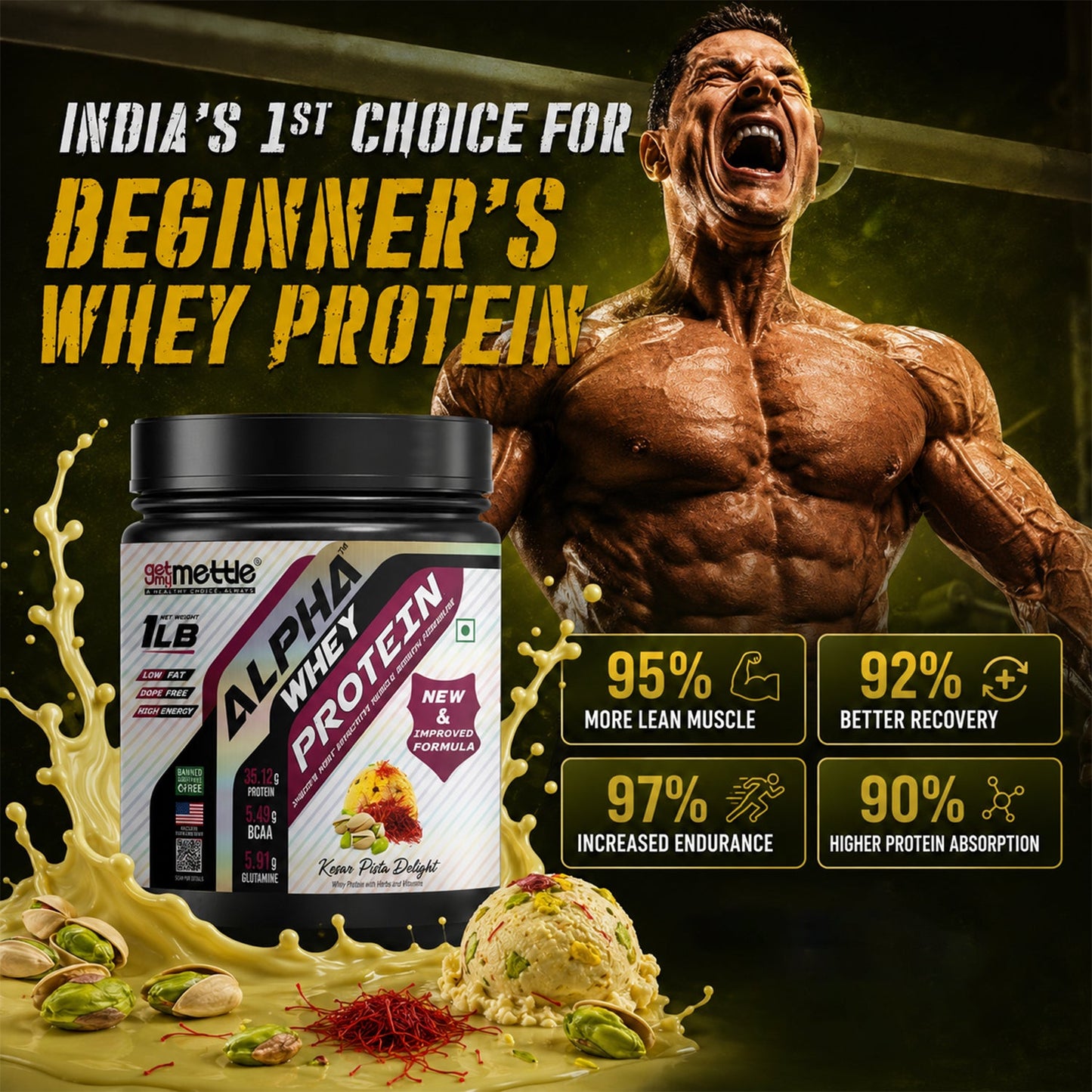 Getmy Mettle Alpha Whey Protein