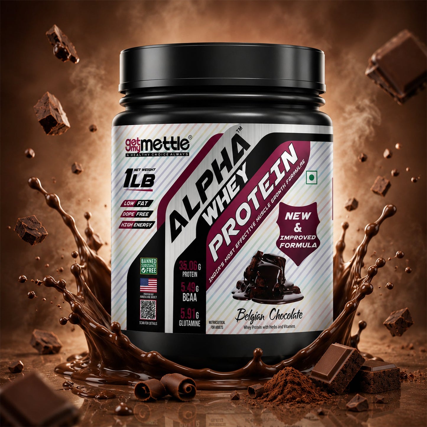 Getmy Mettle Alpha Whey Protein