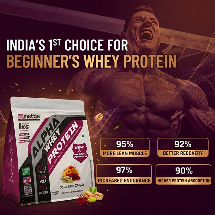 Getmy Mettle Alpha Whey Protein