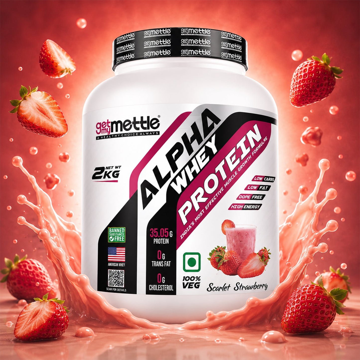 Getmy Mettle Alpha Whey Protein
