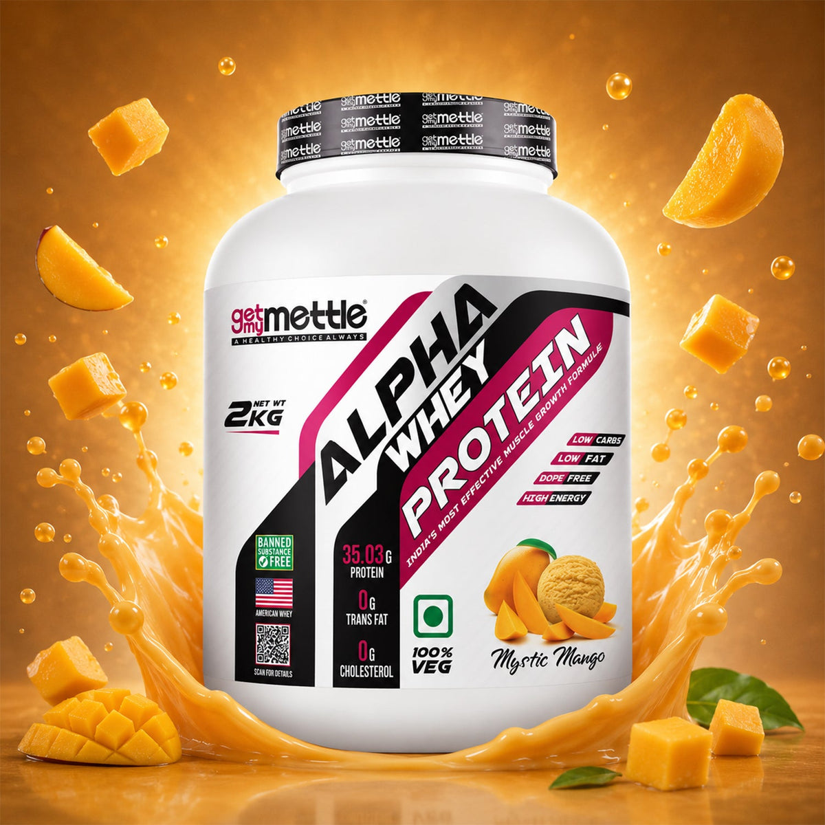 Getmy Mettle Alpha Whey Protein