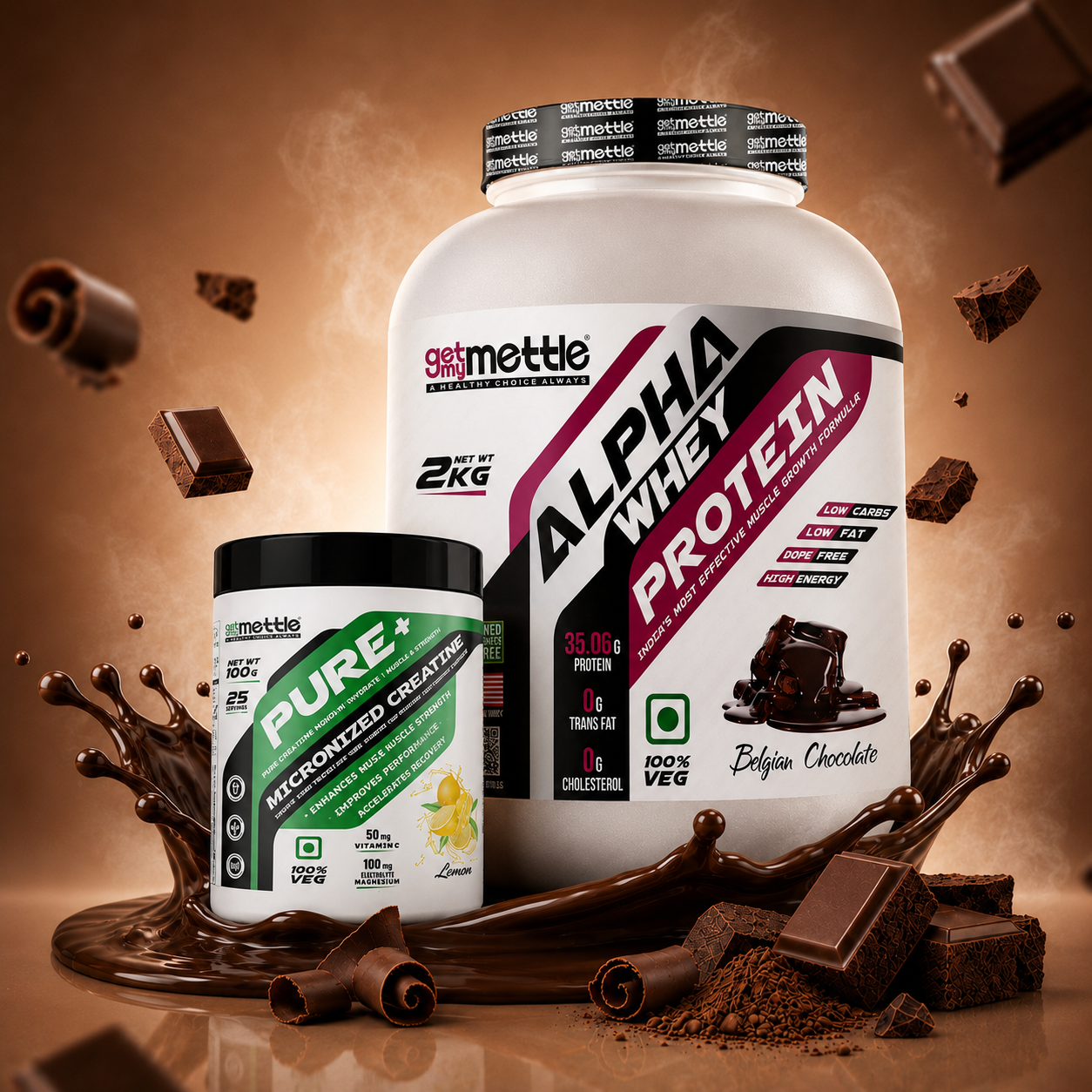 Getmy Mettle Alpha Whey Protein