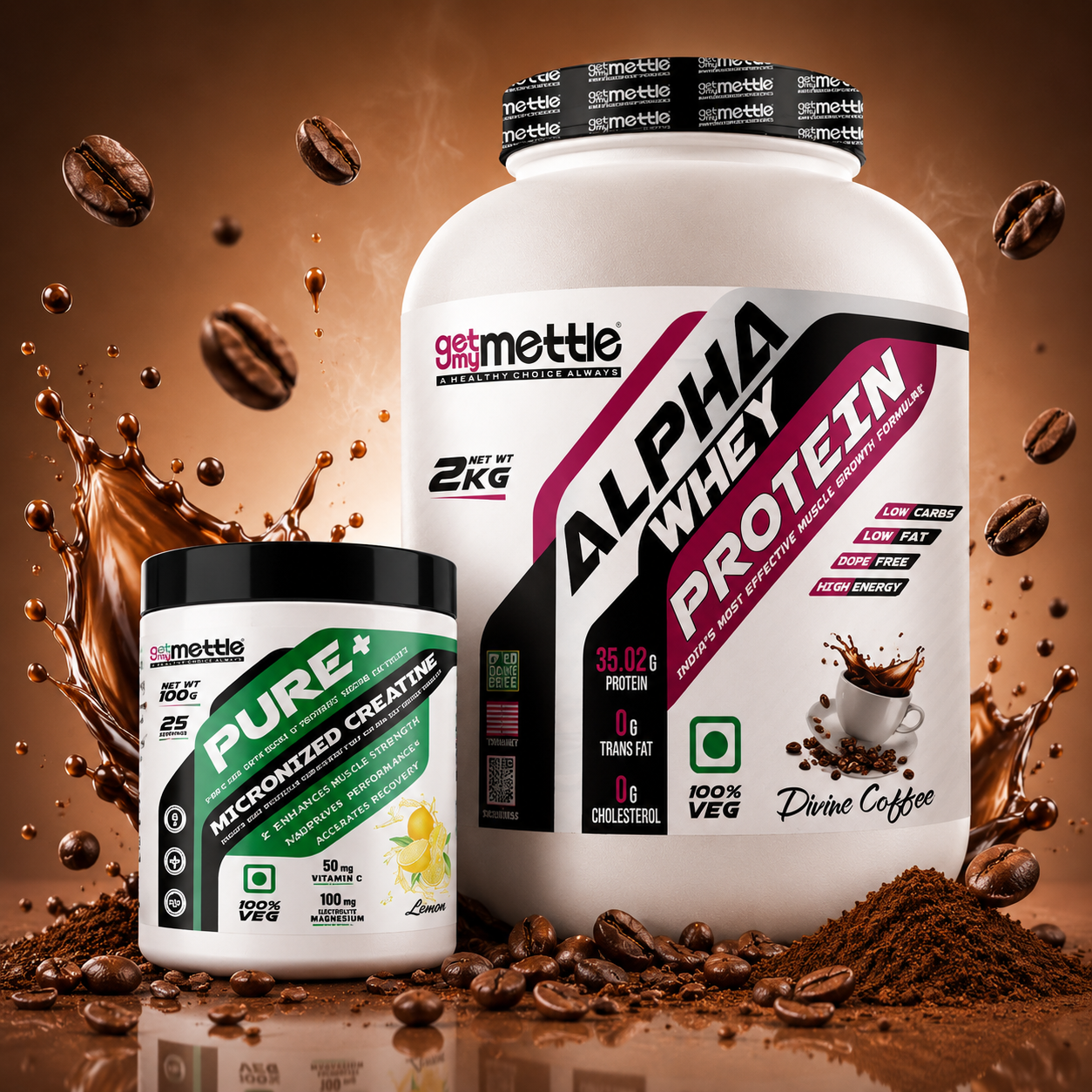 Getmy Mettle Alpha Whey Protein