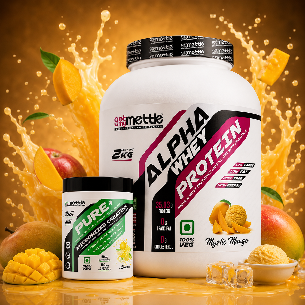 Getmy Mettle Alpha Whey Protein
