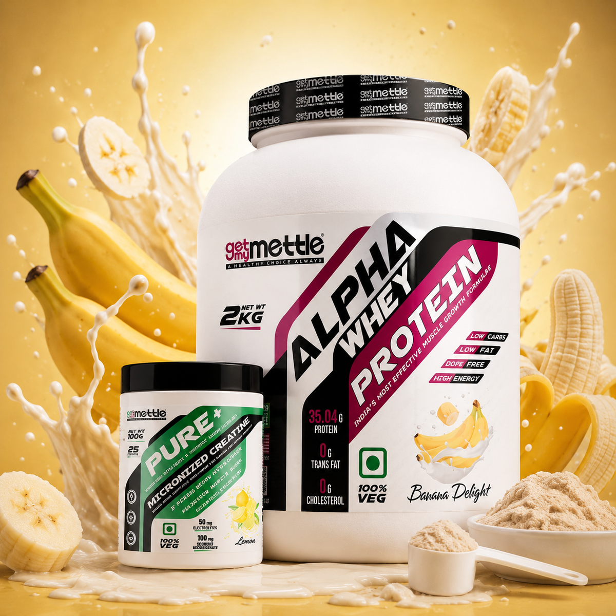 Getmy Mettle Alpha Whey Protein