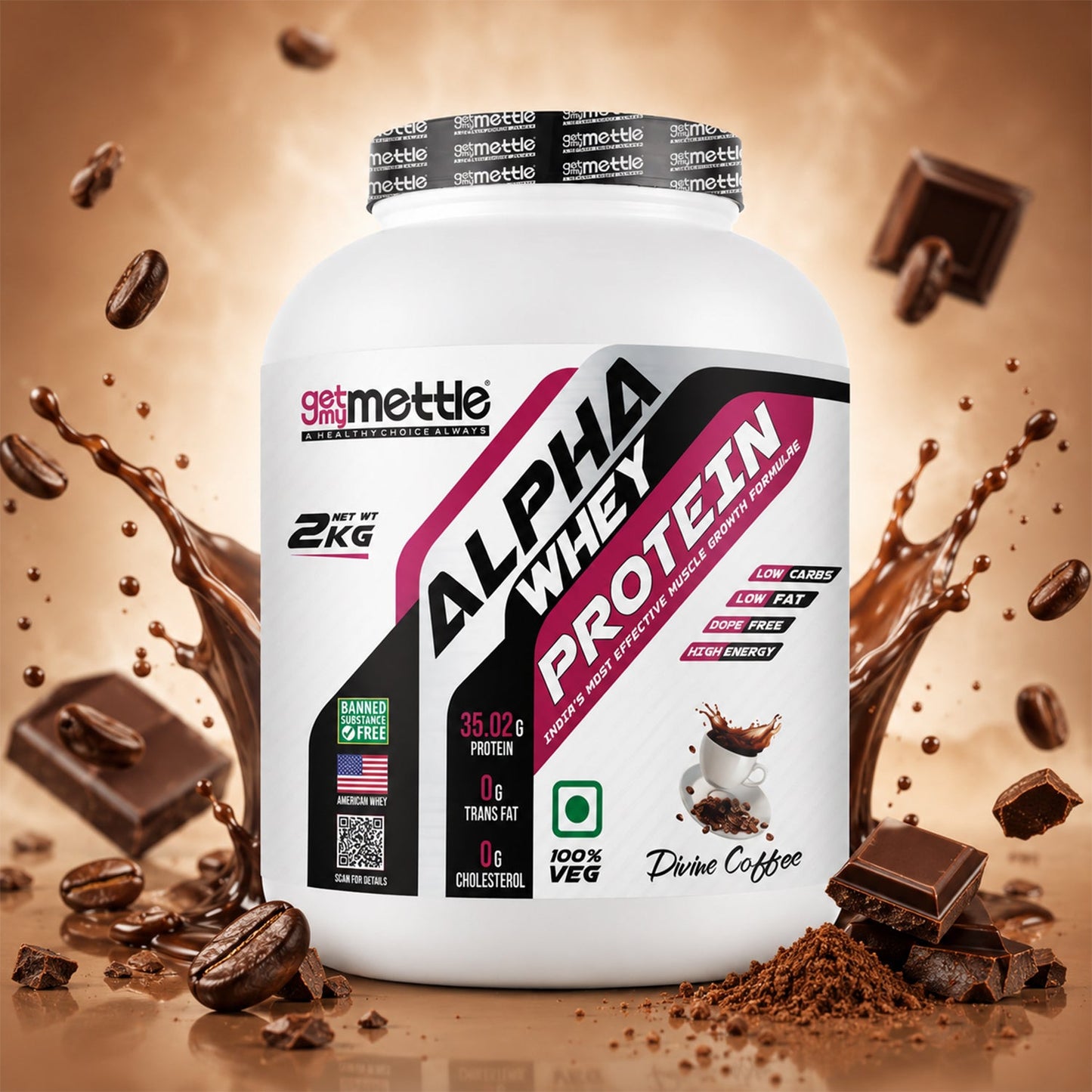 Getmy Mettle Alpha Whey Protein