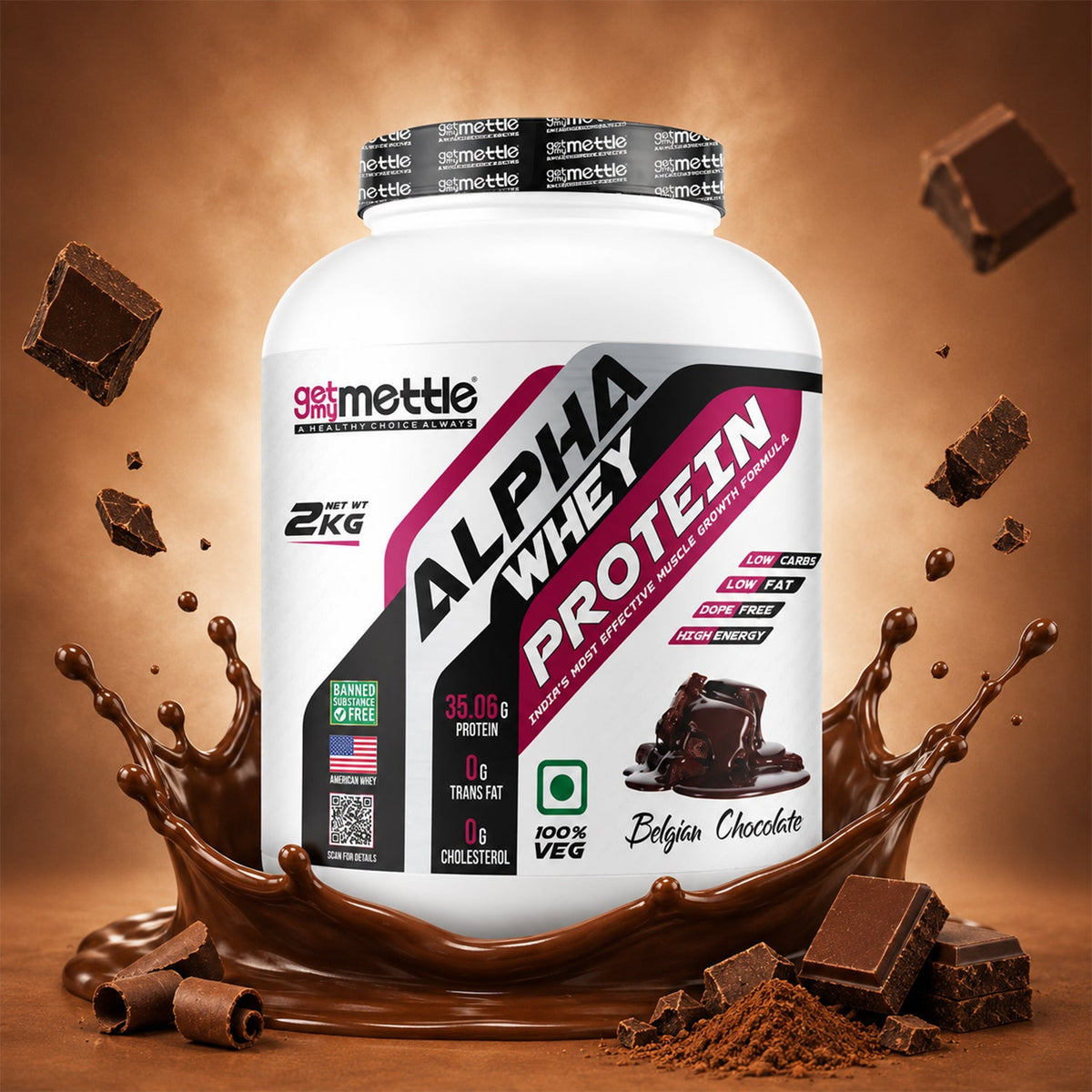 Getmy Mettle Alpha Whey Protein