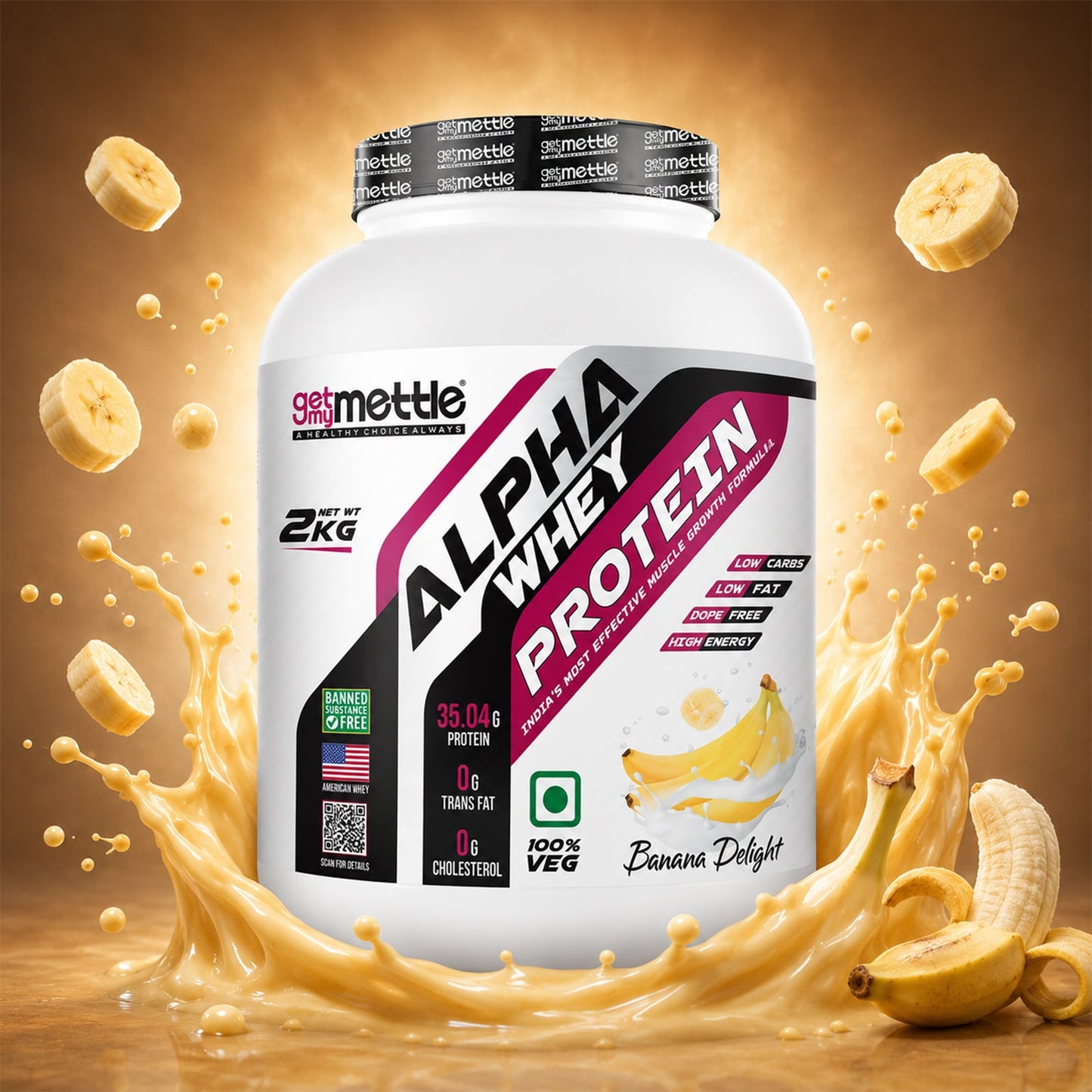 Getmy Mettle Alpha Whey Protein