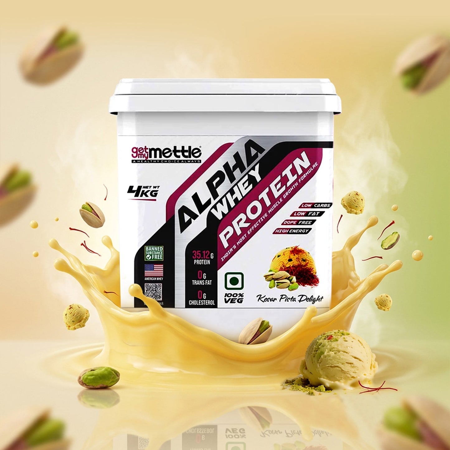 Getmy Mettle Alpha Whey Protein