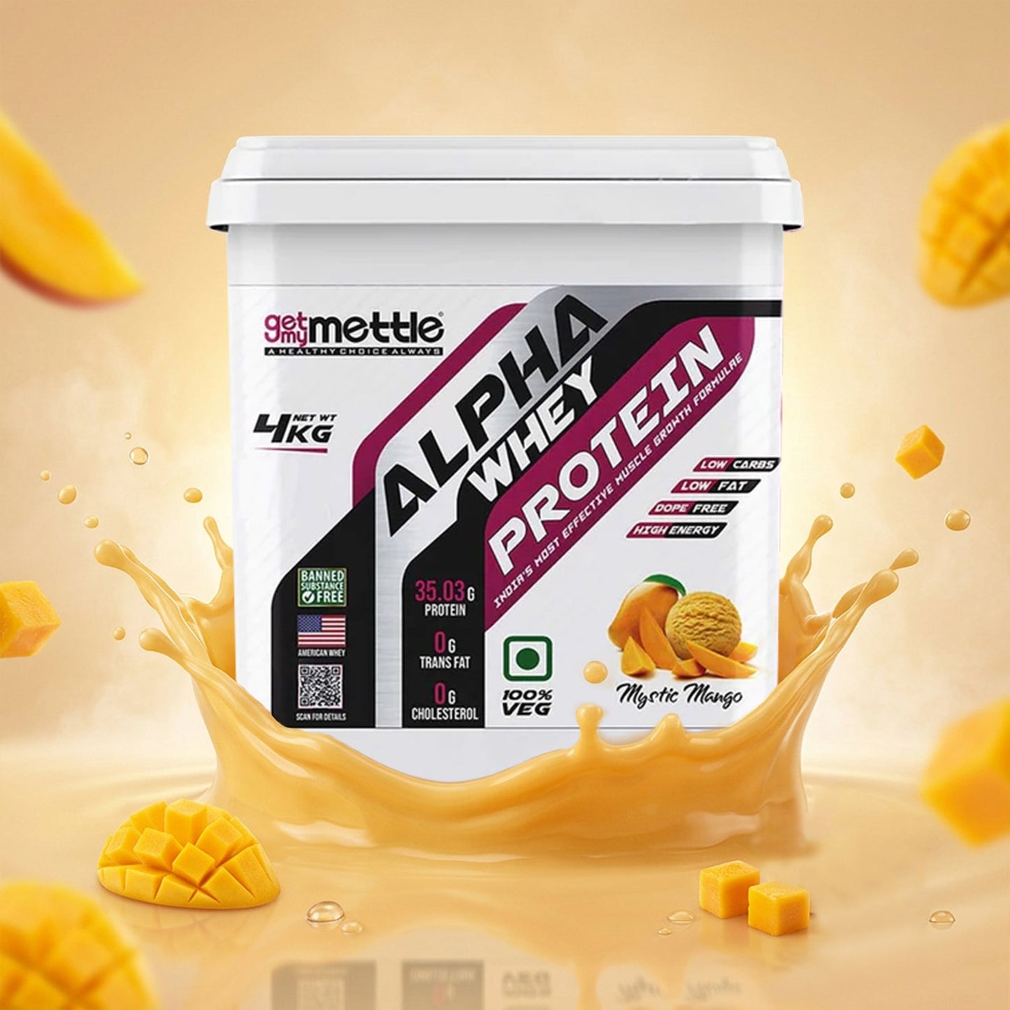 Getmy Mettle Alpha Whey Protein