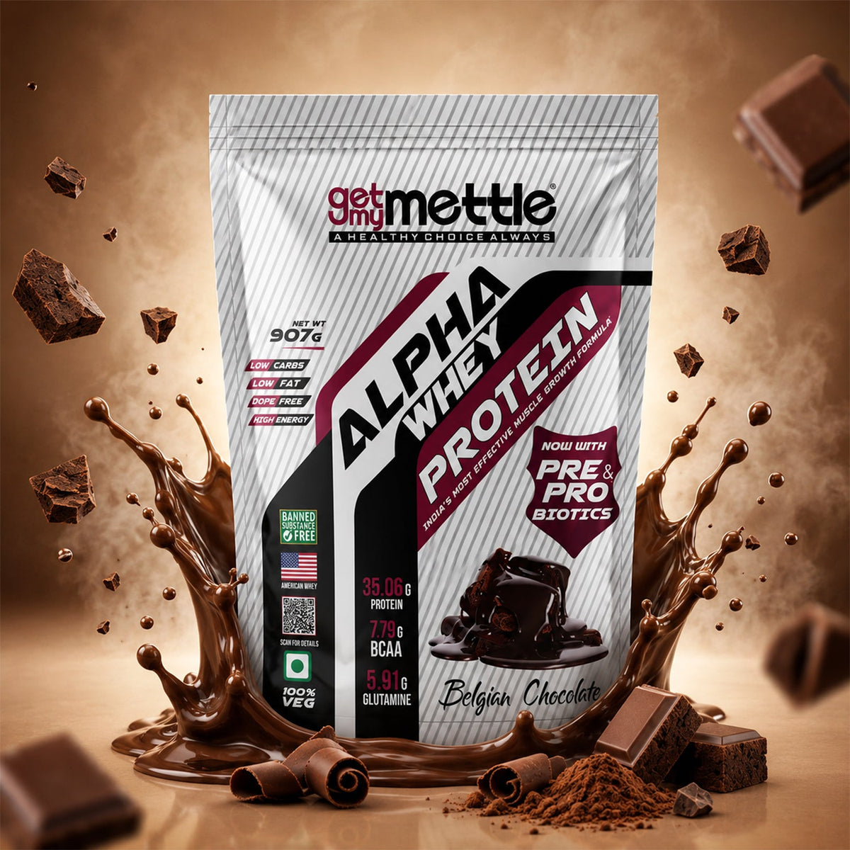 Getmy Mettle Alpha Whey Protein