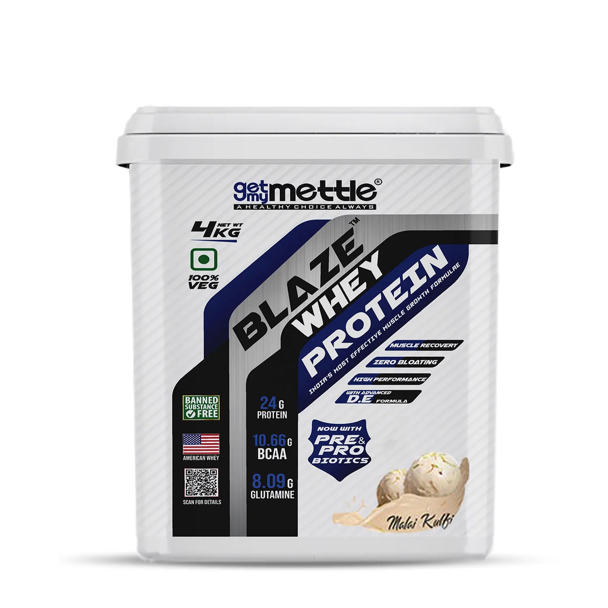 GetmyMettle Blaze Whey Protein